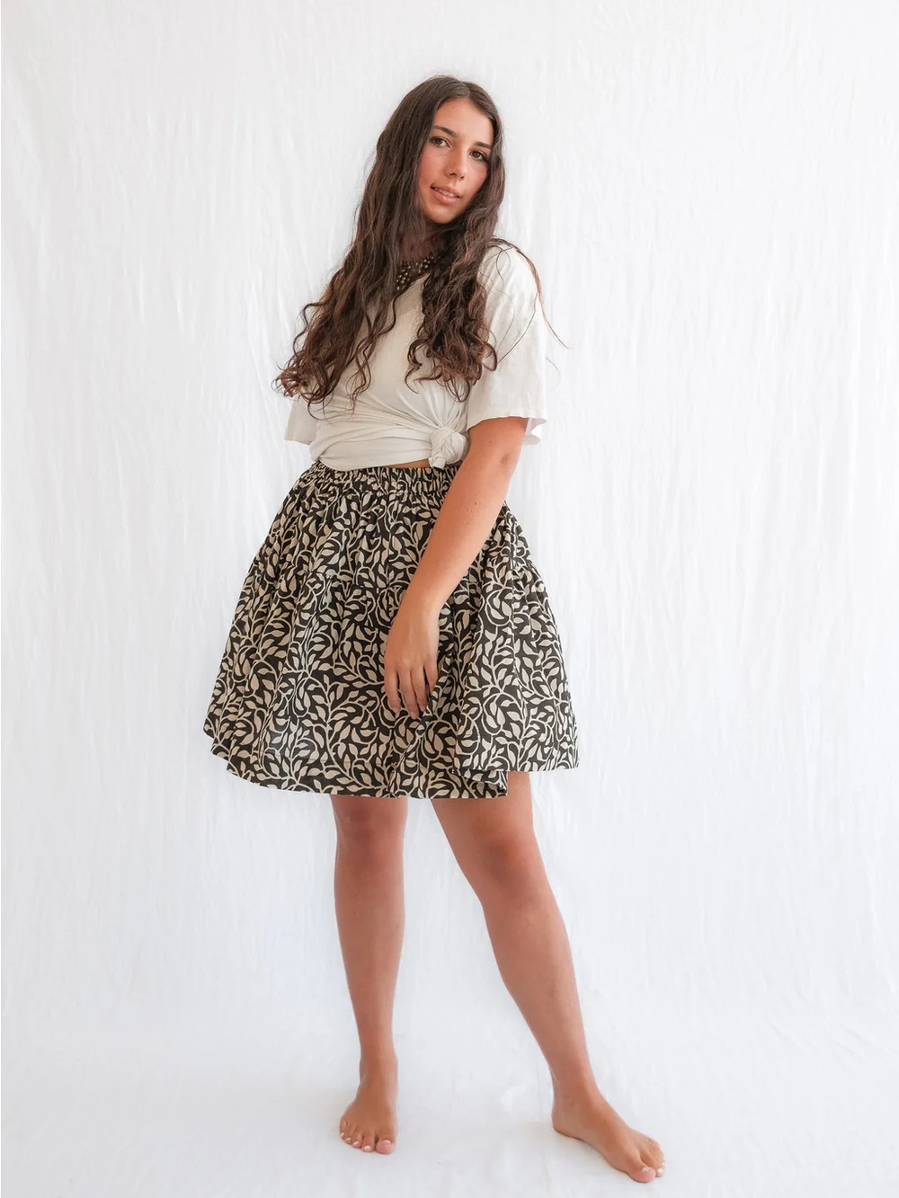Maiwa Calico Skirt